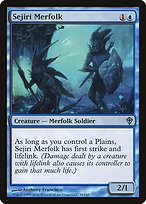 Magic the Gathering Card - Sejiri Merfolk - MTG Circle