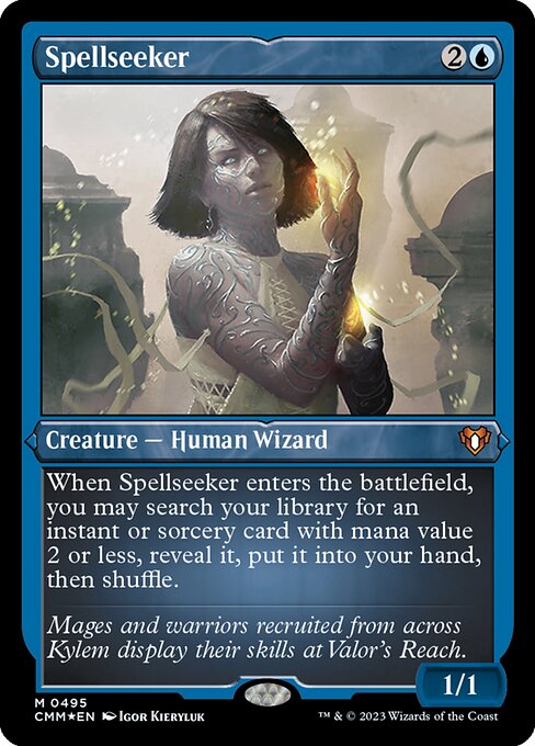 Magic the Gathering Card - Spellseeker - MTG Circle