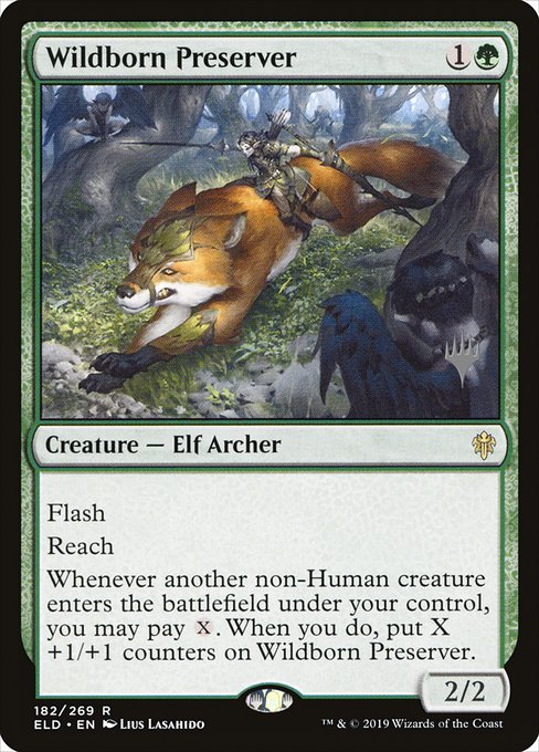 Magic the Gathering Card - Wildborn Preserver - MTG Circle