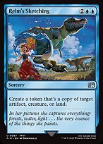Magic the Gathering Card - Relm's Sketching - MTG Circle