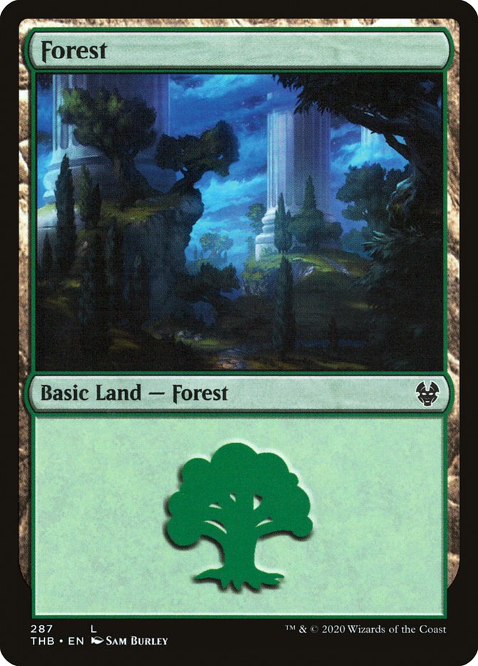 Magic the Gathering Card - Forest - MTG Circle