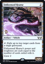 Magic the Gathering Card - Unlicensed Hearse - MTG Circle