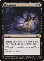 Magic the Gathering Card - Monomania - MTG Circle