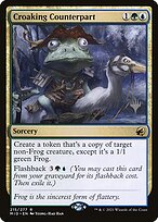 Magic the Gathering Card - Croaking Counterpart - MTG Circle