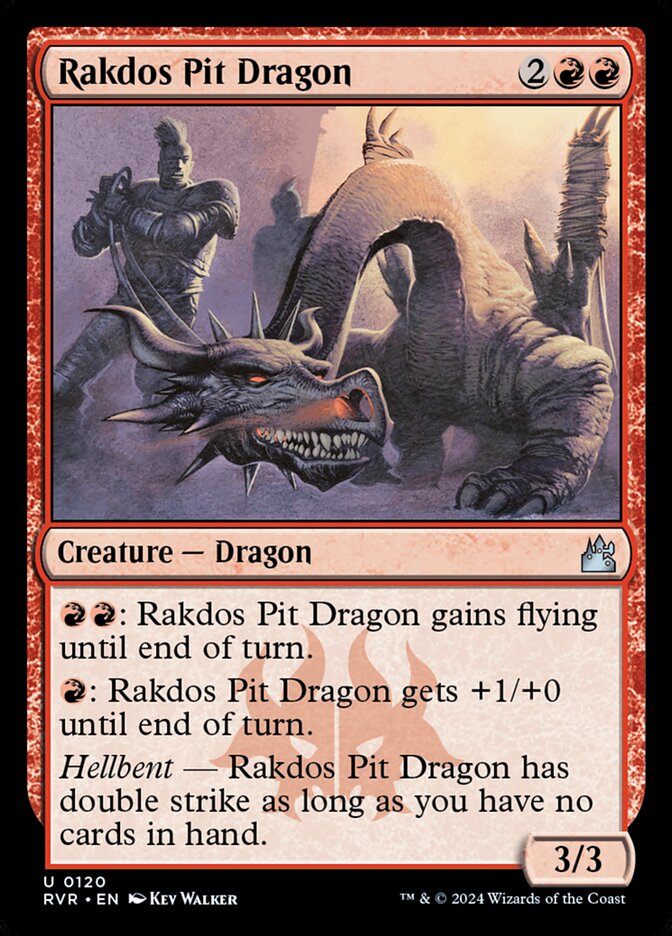 Magic the Gathering Card - Rakdos Pit Dragon - MTG Circle