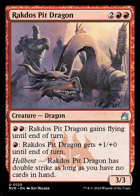 Magic the Gathering Card - Rakdos Pit Dragon - MTG Circle