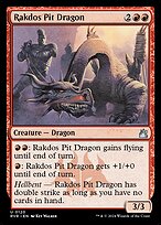 Magic the Gathering Card - Rakdos Pit Dragon - MTG Circle