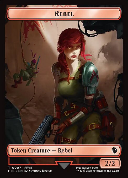 Magic the Gathering Card - Rebel - MTG Circle