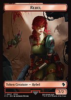 Magic the Gathering Card - Rebel - MTG Circle