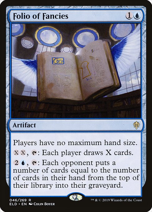 Magic the Gathering Card - Folio of Fancies - MTG Circle