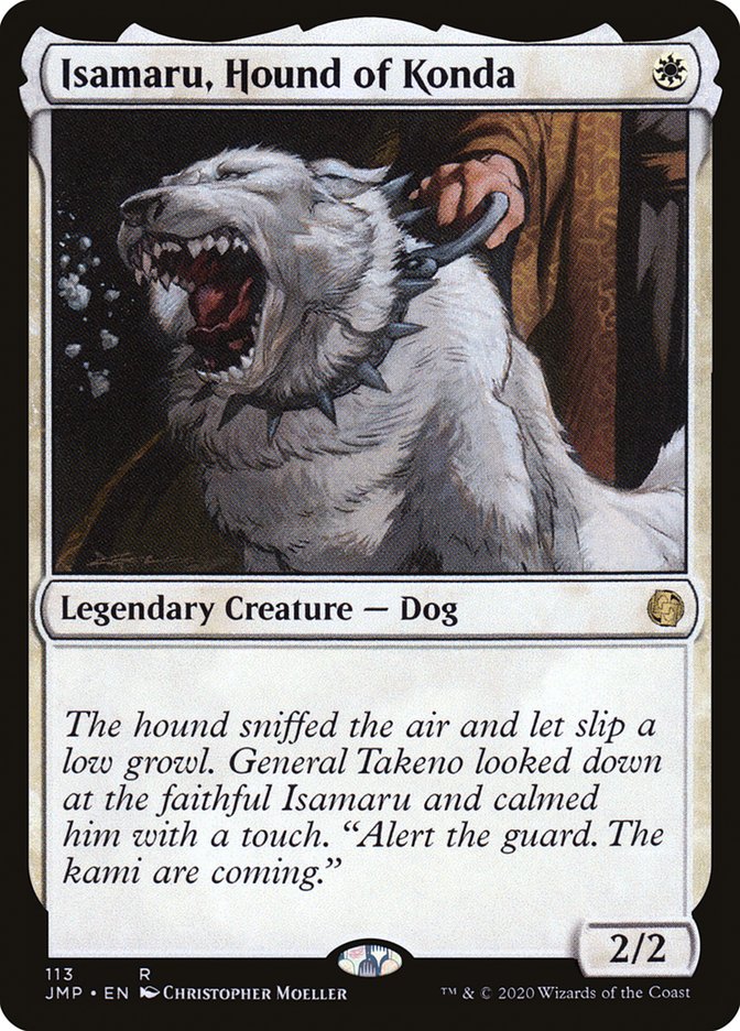 Magic the Gathering Card - Isamaru, Hound of Konda - MTG Circle