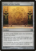 Magic the Gathering Card - Tablet of the Guilds - MTG Circle
