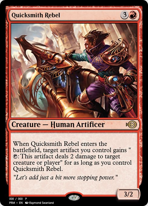 Magic the Gathering Card - Quicksmith Rebel - MTG Circle
