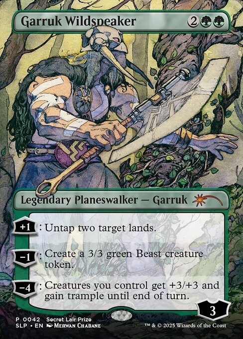 Magic the Gathering Card - Garruk Wildspeaker - MTG Circle