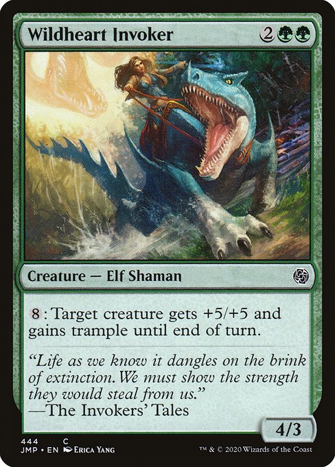 Magic the Gathering Card - Wildheart Invoker - MTG Circle