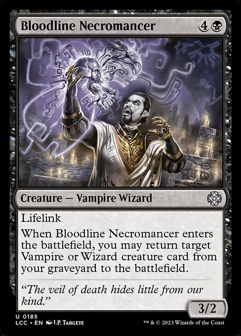 Magic the Gathering Card - Bloodline Necromancer - MTG Circle