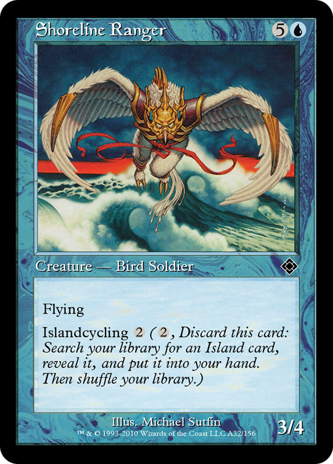 Magic the Gathering Card - Shoreline Ranger - MTG Circle