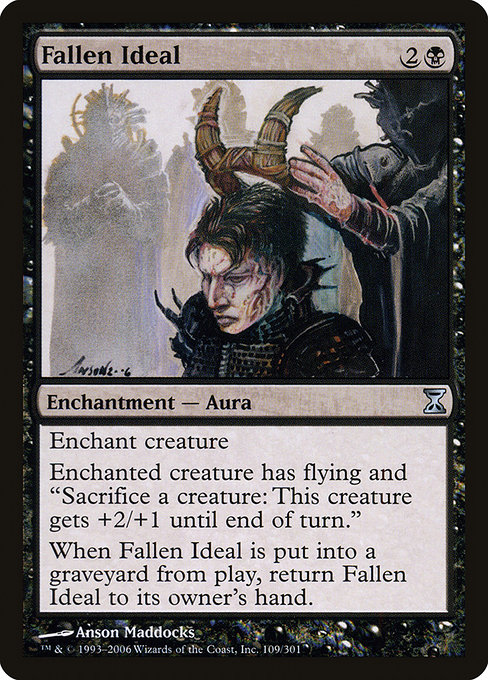 Magic the Gathering Card - Fallen Ideal - MTG Circle