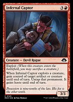 Magic the Gathering Card - Infernal Captor - MTG Circle