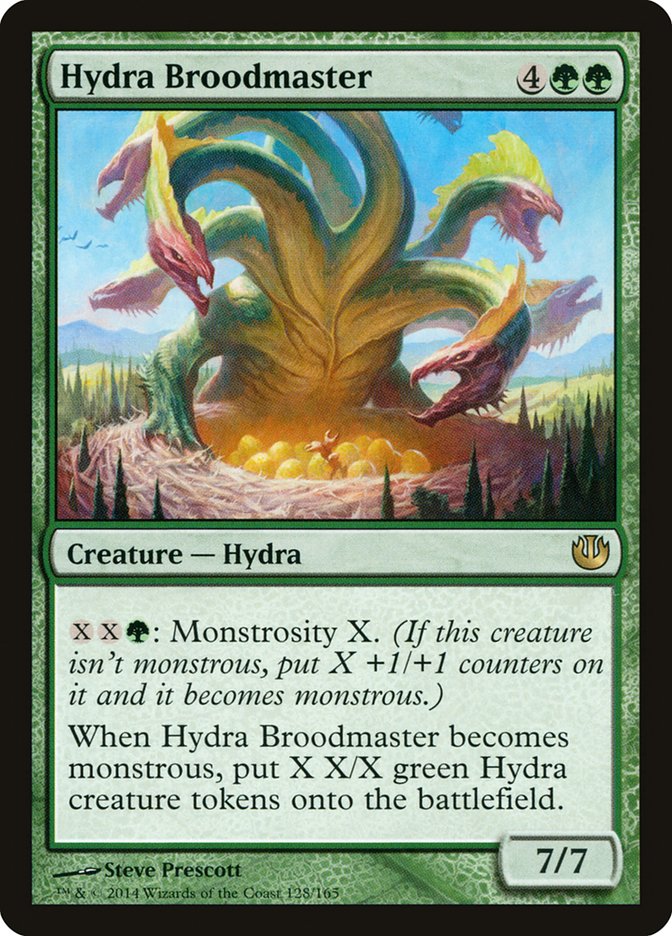 Magic the Gathering Card - Hydra Broodmaster - MTG Circle