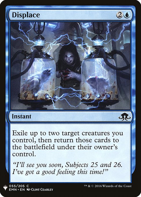 Magic the Gathering Card - Displace - MTG Circle