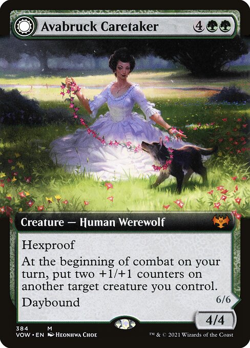 Magic the Gathering Card - Avabruck Caretaker - MTG Circle