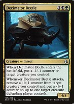 Magic the Gathering Card - Decimator Beetle - MTG Circle