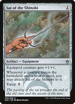 Magic the Gathering Card - Sai of the Shinobi - MTG Circle