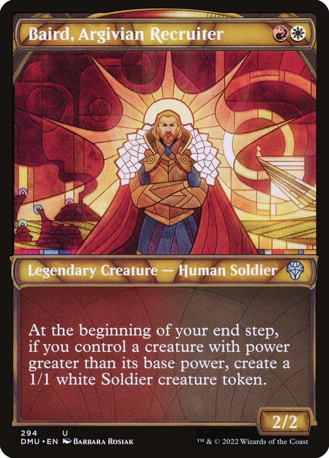 Magic the Gathering Card - Baird, Argivian Recruiter - MTG Circle