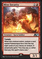 Magic the Gathering Card - Mine Security - MTG Circle