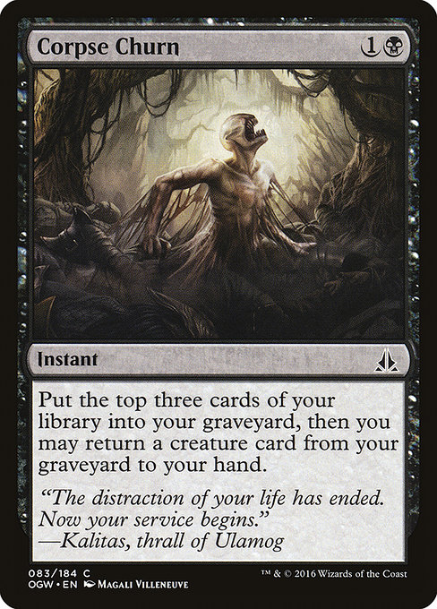 Magic the Gathering Card - Corpse Churn - MTG Circle