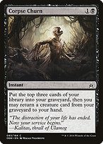 Magic the Gathering Card - Corpse Churn - MTG Circle