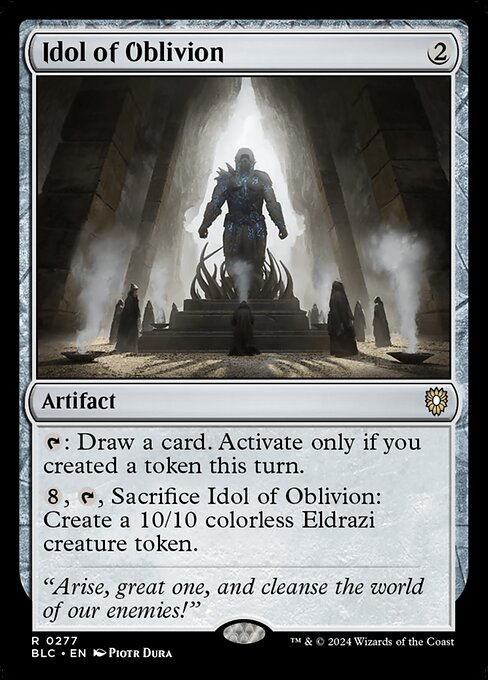 Magic the Gathering Card - Idol of Oblivion - MTG Circle