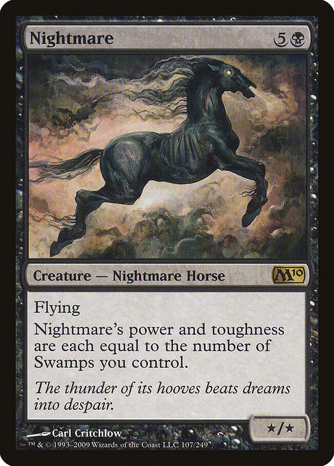 Magic the Gathering Card - Nightmare - MTG Circle