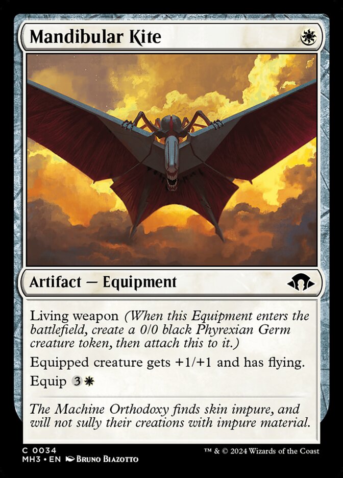 Magic the Gathering Card - Mandibular Kite - MTG Circle