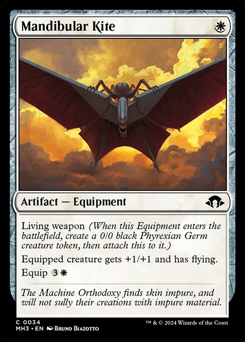 Magic the Gathering Card - Mandibular Kite - MTG Circle