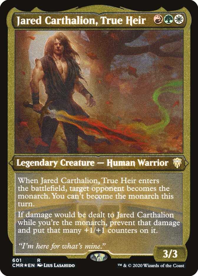 Magic the Gathering Card - Jared Carthalion, True Heir - MTG Circle