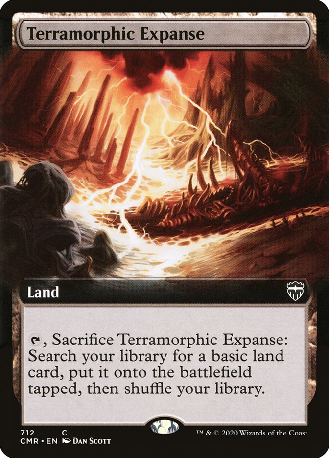 Magic the Gathering Card - Terramorphic Expanse - MTG Circle