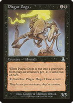 Magic the Gathering Card - Plague Dogs - MTG Circle