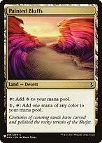 Magic the Gathering Card - Painted Bluffs - MTG Circle