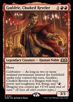 Magic the Gathering Card - Goddric, Cloaked Reveler - MTG Circle