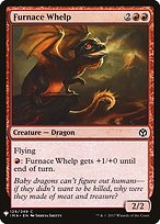 Magic the Gathering Card - Furnace Whelp - MTG Circle