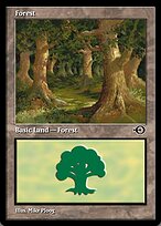 Magic the Gathering Card - Forest - MTG Circle