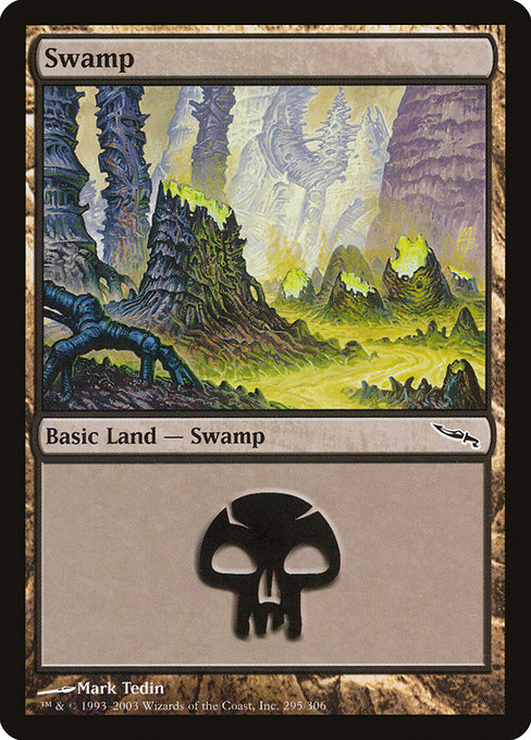 Magic the Gathering Card - Swamp - MTG Circle