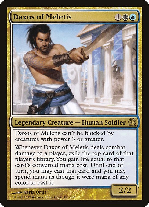 Magic the Gathering Card - Daxos of Meletis - MTG Circle