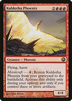 Magic the Gathering Card - Kuldotha Phoenix - MTG Circle