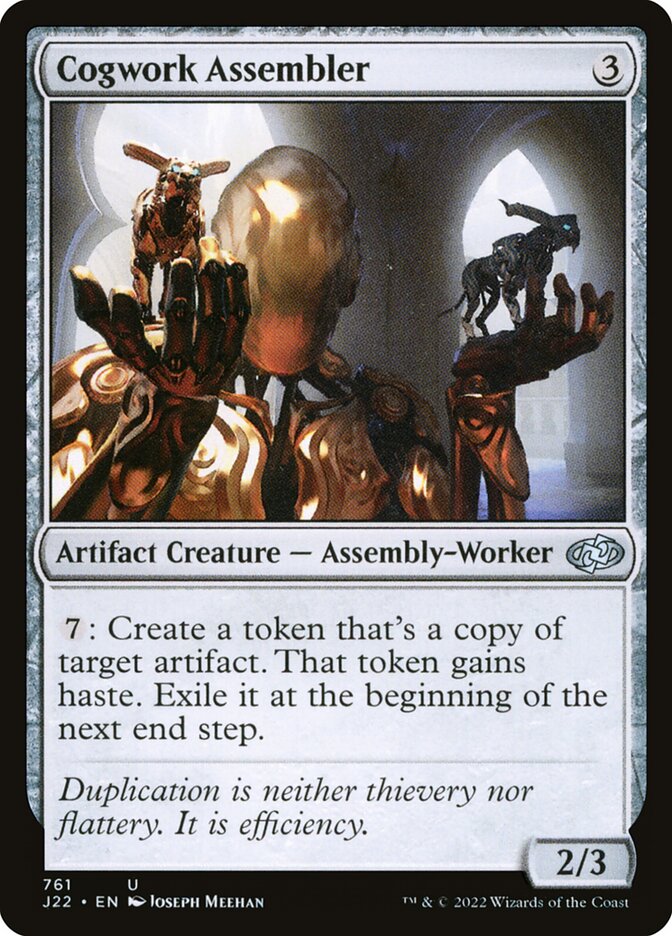 Magic the Gathering Card - Cogwork Assembler - MTG Circle