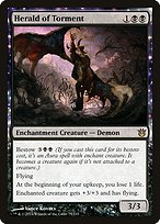 Magic the Gathering Card - Herald of Torment - MTG Circle