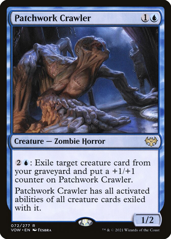 Magic the Gathering Card - Patchwork Crawler - MTG Circle
