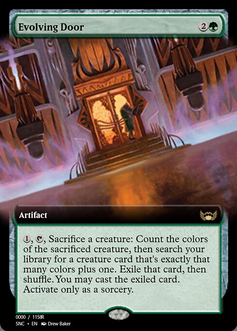 Magic the Gathering Card - Evolving Door - MTG Circle